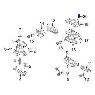 Ford OE - Automatic Transmission Mount Bolt