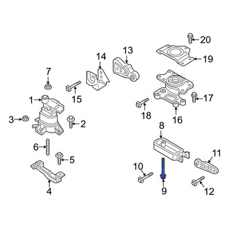 Ford OE - Engine Torque Strut Bolt