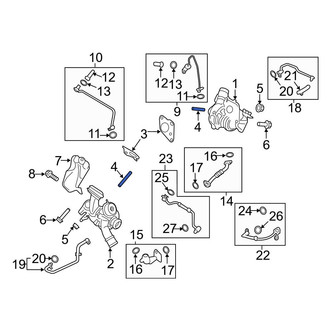 Ford OE - Turbocharger Stud
