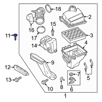 Ford OE - Engine Air Intake Hose Bolt
