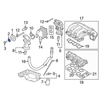 Ford OE - Engine Crankshaft Pulley Washer