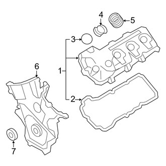 Ford OE - Engine - Valve & Timing Covers (3.5L)