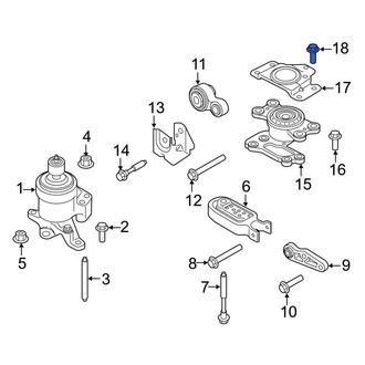 Ford OE - Automatic Transmission Mount Bolt