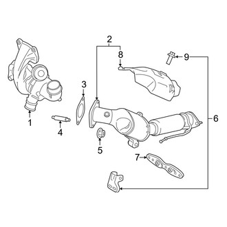 Ford OE - Exhaust System - Manifold