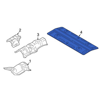 Ford OE - Rear Floor Pan Heat Shield