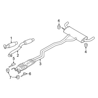 Ford OE - Exhaust System - Exhaust Components (Sport)