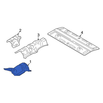 Ford OE - Front Floor Pan Heat Shield