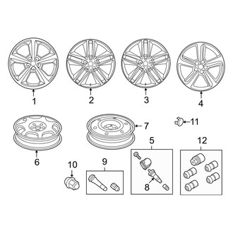 Ford OE - Wheels (18"), (SE / SEL)