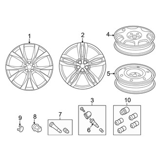 Ford OE - Wheels (21"), (ST)