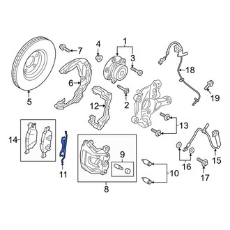 Ford OE - Front Disc Brake Adjuster Spring