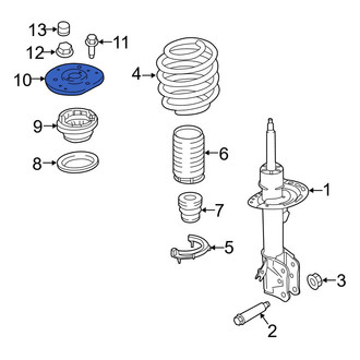 Ford OE - Front Suspension Strut Mount