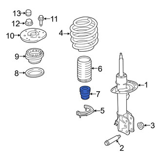 Ford OE - Front Suspension Strut Bumper