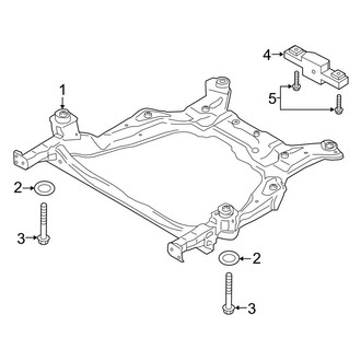 Ford OE - Front Suspension - Suspension Mounting