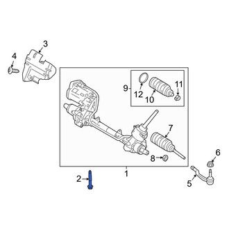 Ford OE - Rack and Pinion Bolt
