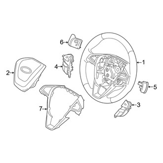 Ford OE - Steering Wheel & Trim (W/O Active Steering)