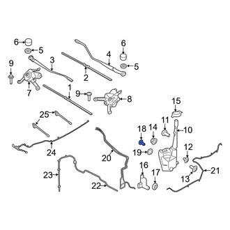 Ford OE - Washer Fluid Level Sensor