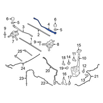 Ford OE - Front Left Wiper Arm