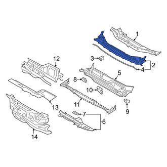 Ford OE - Cowl Cover