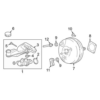 Ford OE - Cowl - Components on Dash Panel