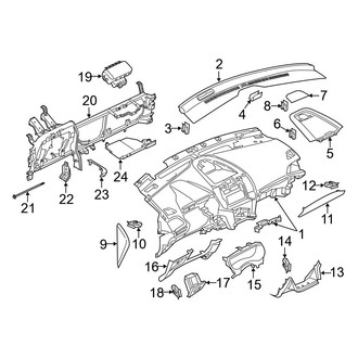 Ford OE - Instrument Panel Components