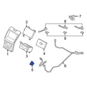 Ford OE - Infotainment Display Control Module