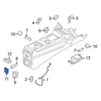 Ford OE - Rear 12 Volt Accessory Power Outlet Cover
