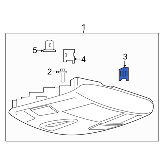 Ford OE - Console Clip