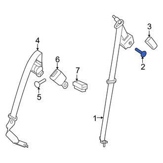 Ford OE - Seat Belt Lap and Shoulder Belt Bolt