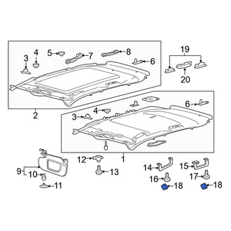 Ford OE - Interior Grab Bar Cap