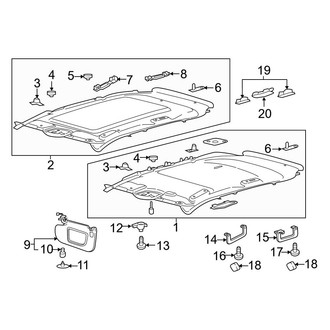 Ford OE - Roof - Interior Trim
