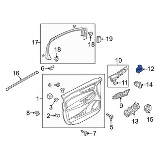 Ford OE - Rear Door Window Switch