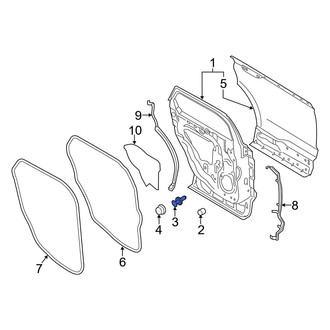 Ford OE - Rear Door Stop
