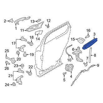 Ford OE - Front Left Exterior Door Handle Base
