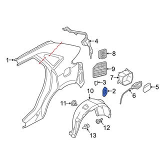 Ford OE - Quarter Panel Reinforcement