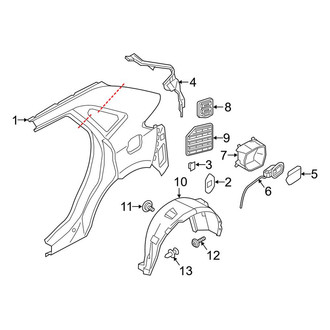 Ford OE - Quarter Panel & Components