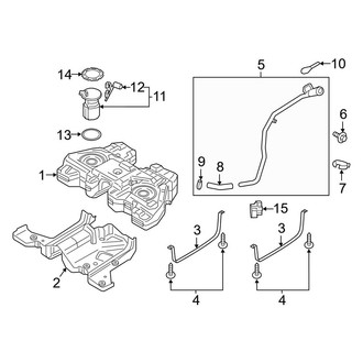 Ford OE - Fuel System Components (W/O Clean Fuel Fleet)