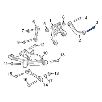Ford OE - Inner Suspension Control Arm Bolt