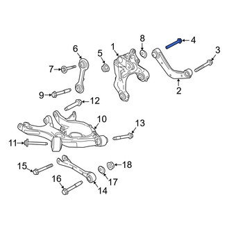 Ford OE - Inner Suspension Control Arm Bolt
