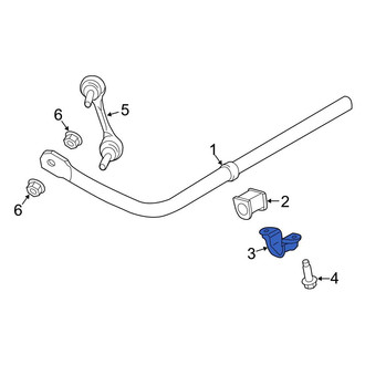 Ford OE - Suspension Stabilizer Bar Bracket