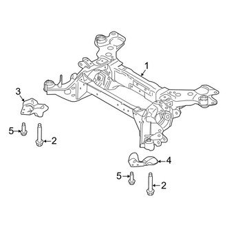 Ford OE - Rear Suspension - Suspension Mounting (FWD)