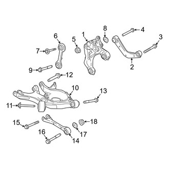 Ford OE - Rear Suspension - Suspension Components (AWD)