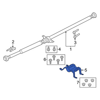 Ford OE - Rear Drive Shaft Center Support