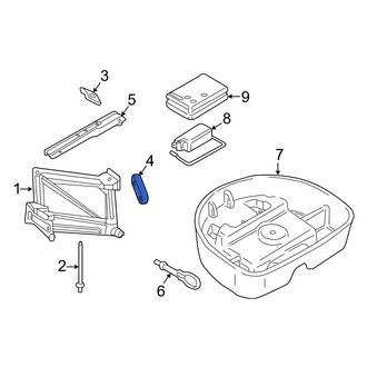 Ford OE - Floor Jack Bracket