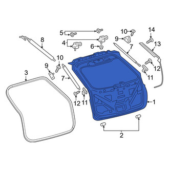Ford OE - Rear Liftgate