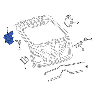 Ford OE - Rear Liftgate Latch