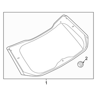 Ford OE - Lift Gate - Glass
