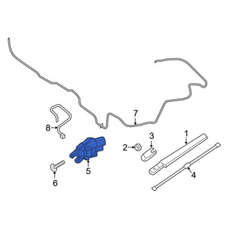 Ford OE - Rear Wiper Motor