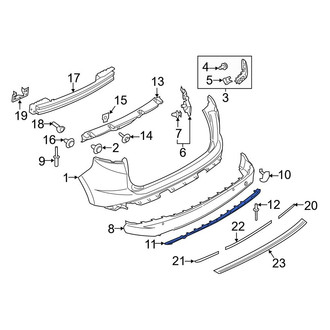 Ford OE - Rear Valance Panel