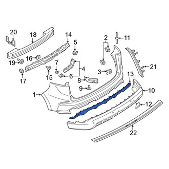 Ford OE - Rear Valance Panel