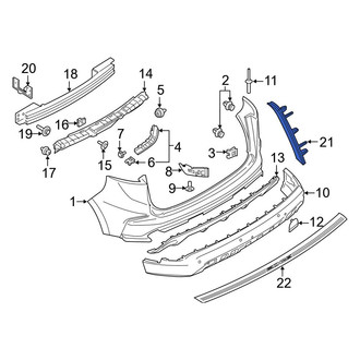 Ford OE - Rear Left Reflector Panel